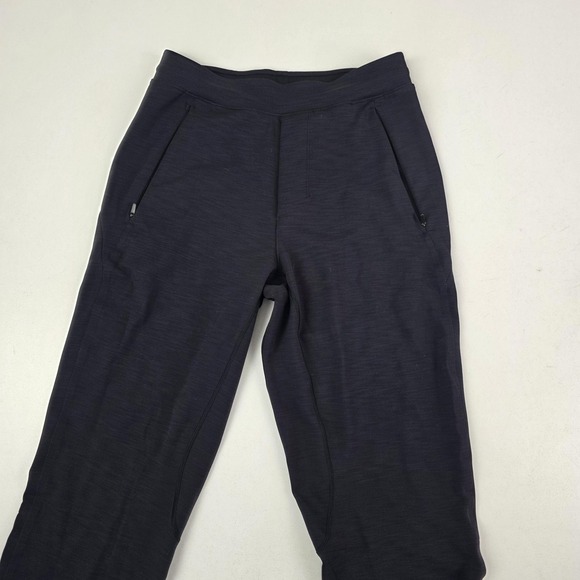 Lululemon ABC Joggers Pants Mens XS Gray Knit Slim Tapered Zip Pockets LM5ACYS - Picture 3 of 13
